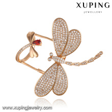 14109-Xuping bijoux mode mignonne libellule en forme de bague pour femme